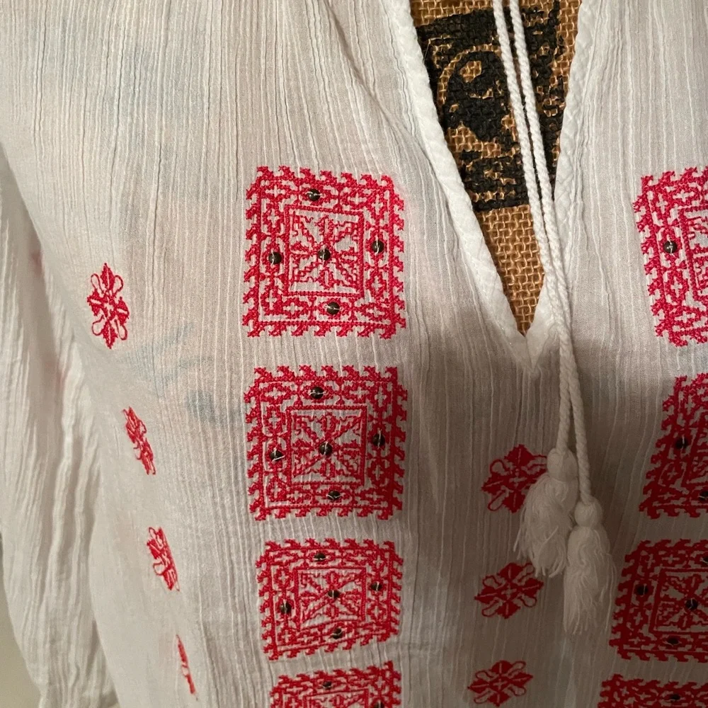 Joie Embroidered Top - Picture 8 of 8